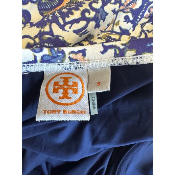 Tory Burch Ocean Mist Madura Print One-Piece Swimsuit/Bathing Suit (S) Rare - Picture 4 of 5